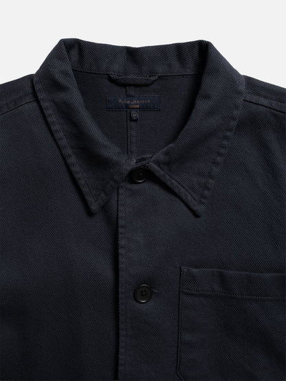 Barney Worker Jacket Black - Nudie Jeans - RES-RES