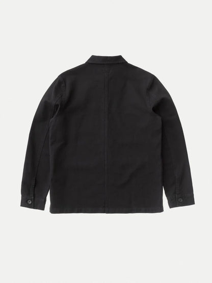 Barney Worker Jacket Black - Nudie Jeans - RES-RES