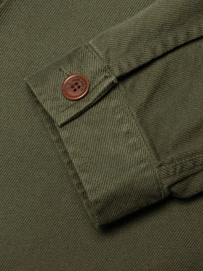 Barney Worker Jacket Olive - Nudie Jeans - RES-RES