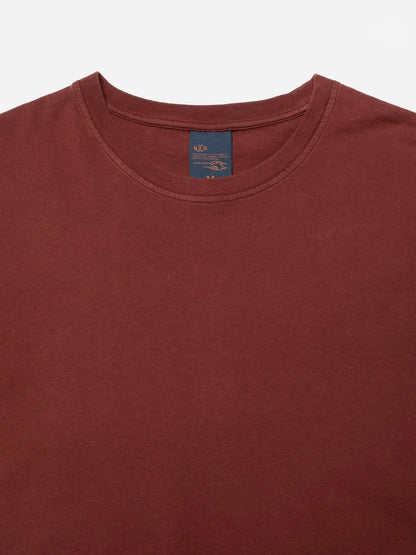 Uno T-shirt /Burgundy - RES-RES