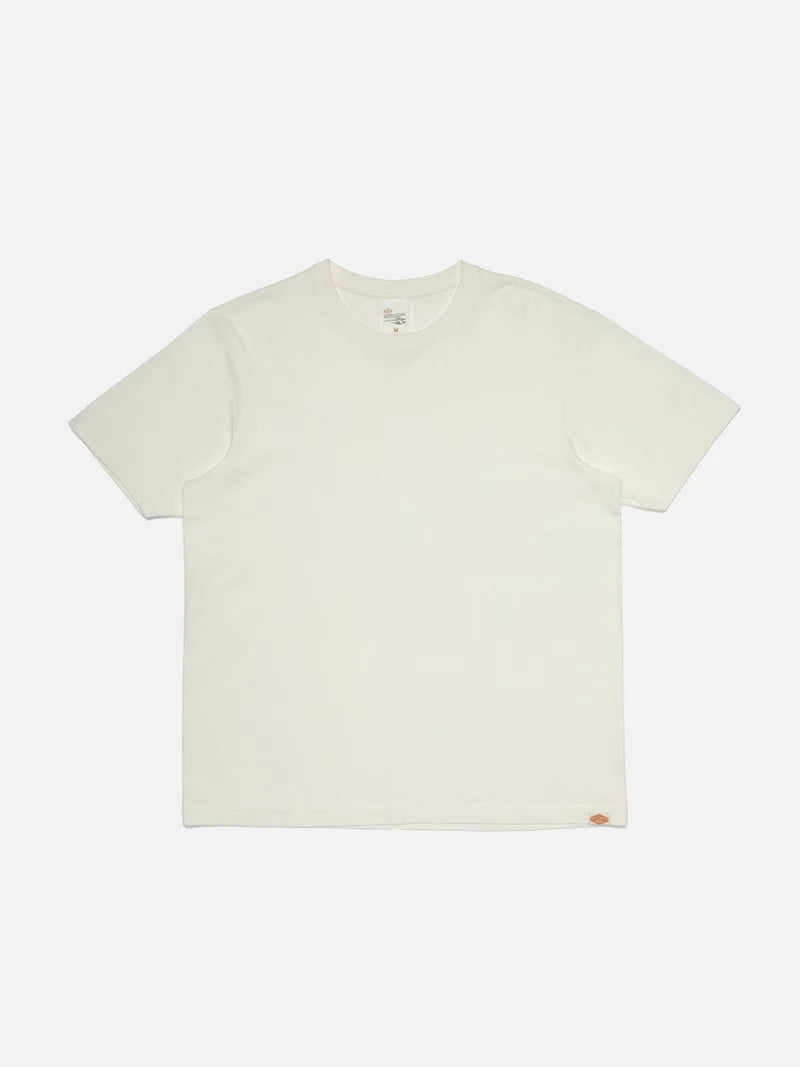 Uno T-shirt Chalk White - Nudie Jeans - RES-RES