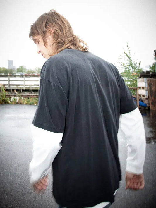 Uno T-shirt Black - Nudie Jeans - RES-RES