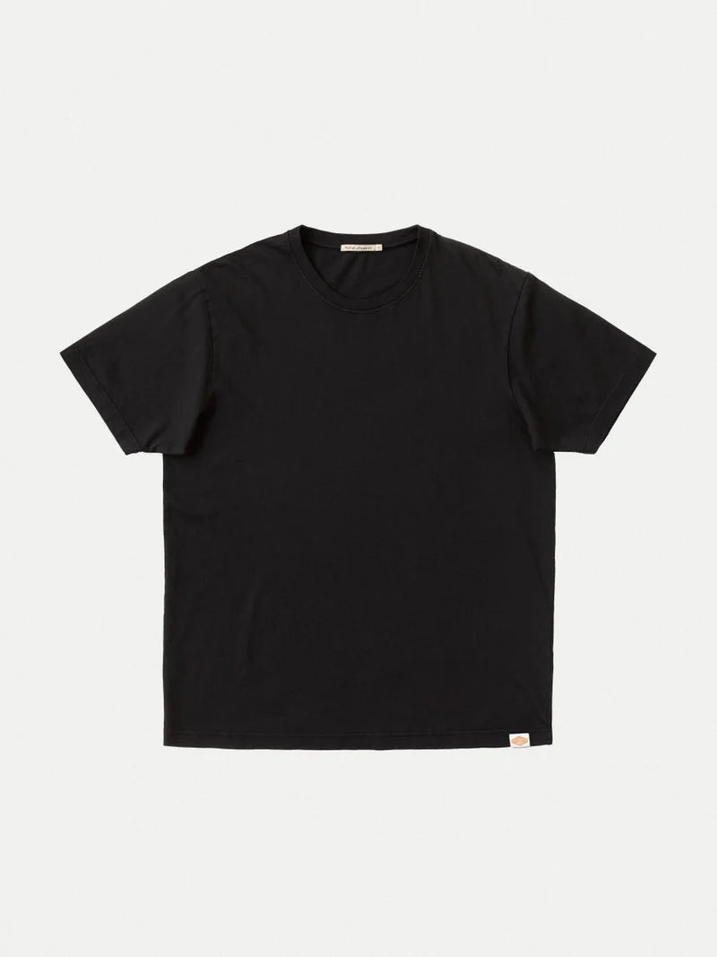 Uno T-shirt Black - Nudie Jeans - RES-RES