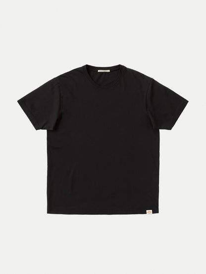 Uno T-shirt Black - Nudie Jeans - RES-RES