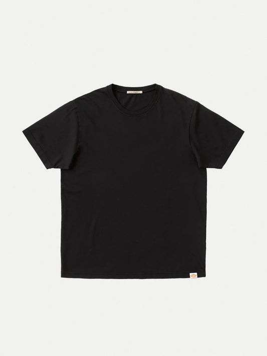 Uno T-shirt Black - Nudie Jeans - RES-RES