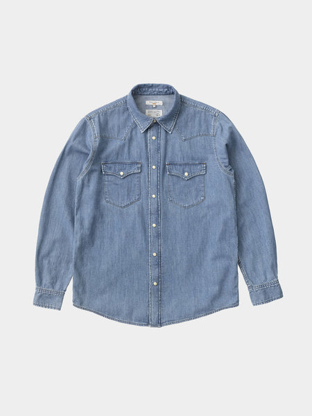 George (Another Kind Of Blue Denim) Shirt - Nudie Jeans