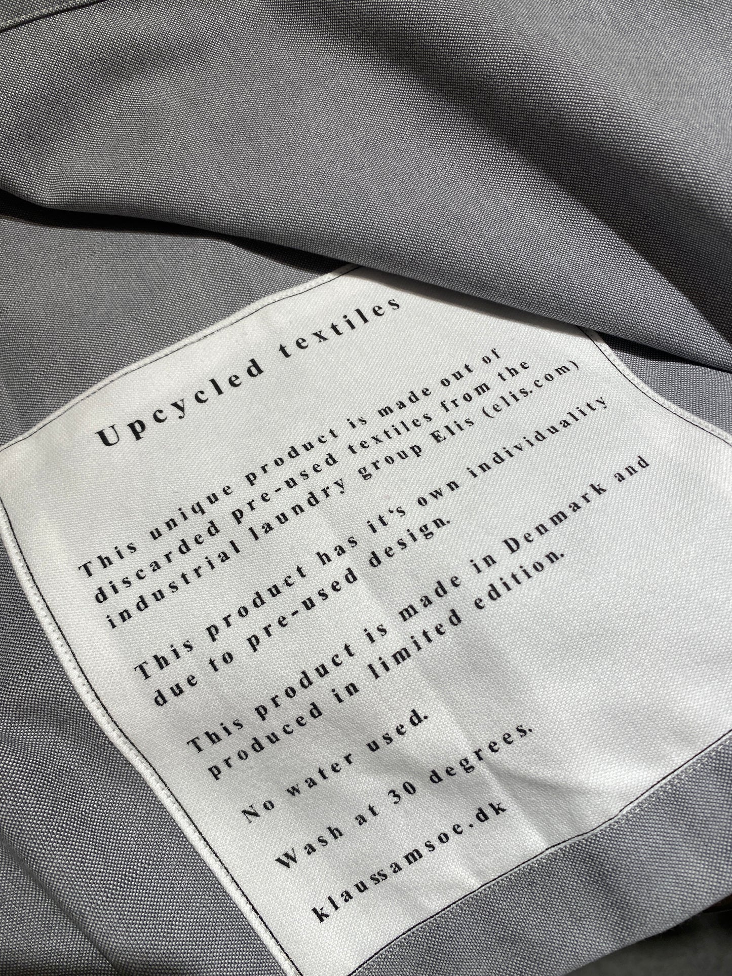 Lavet i Danmark Overshirt (Stengrå) - Klaus Samsøe