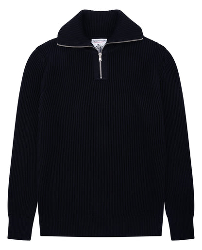 Fender-III kort lynlås (Navy Blue) - SNS Herning