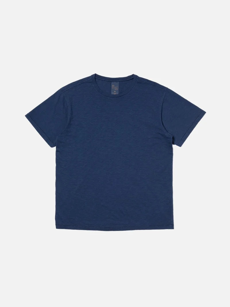 Roffe T-shirt (French Blue) - Nudie Jeans