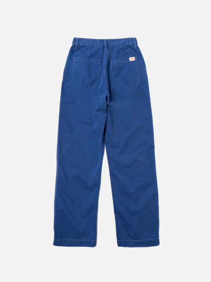 Wendy Herringbone Bukser Blå - Nudie Jeans