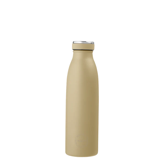 Drikkeflaske 500 ml (støvet gul) - AYA&amp;IDA