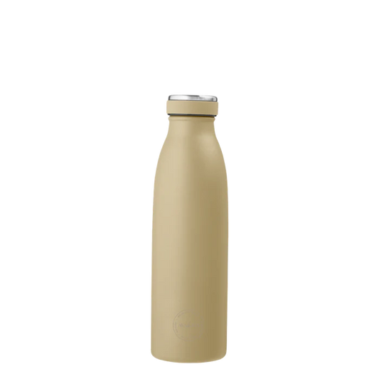 Drikkeflaske 500 ml (støvet gul) - AYA&amp;IDA
