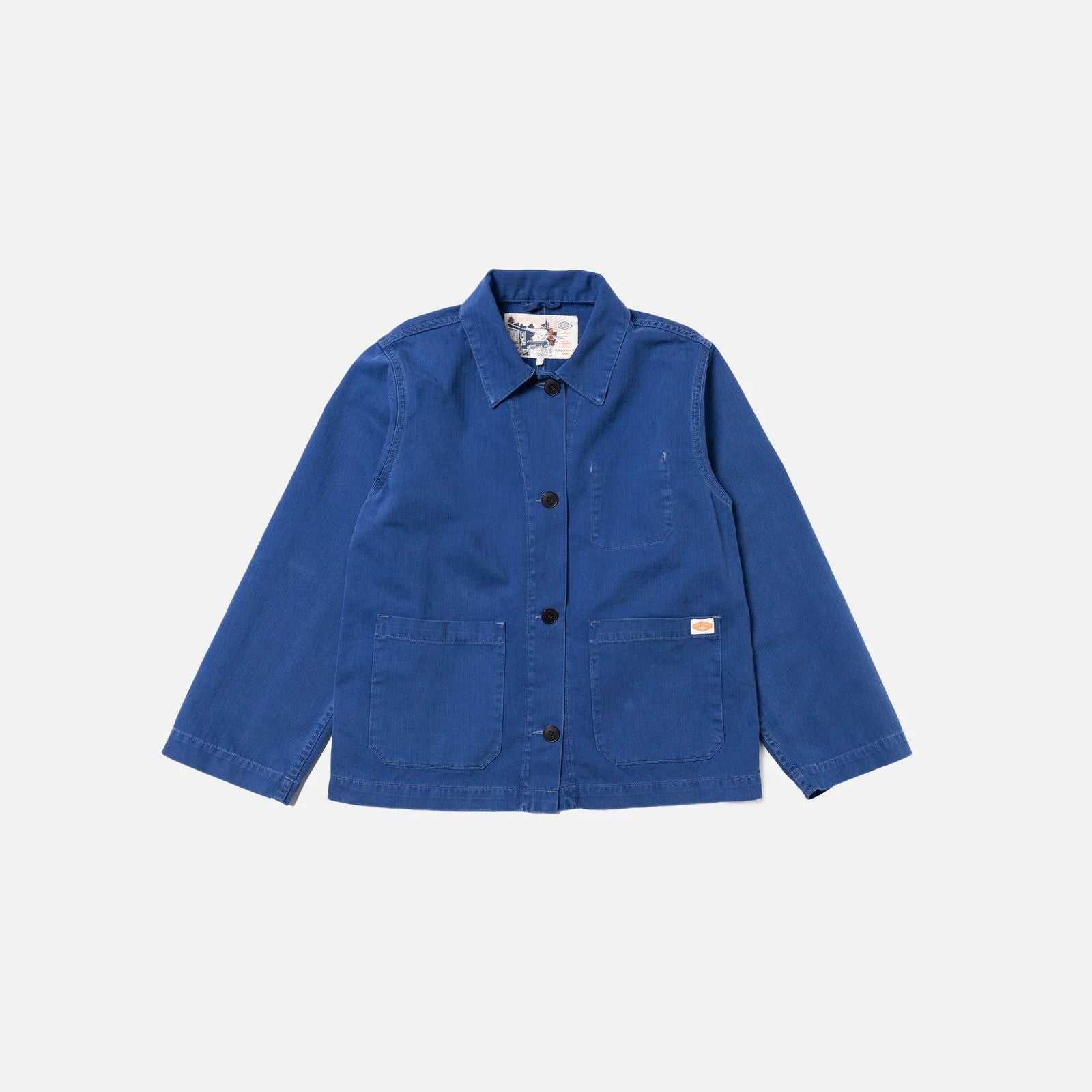 Lovis Herringbone Jacket (Pale Green) - Nudie Jeans - RES-RES