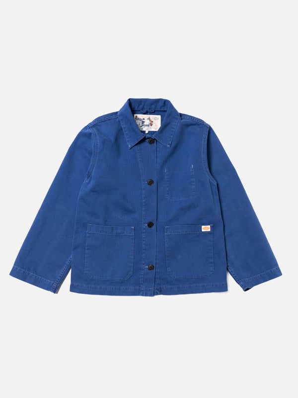 Lovis Herringbone Denim Jacket - Nudie Jeans