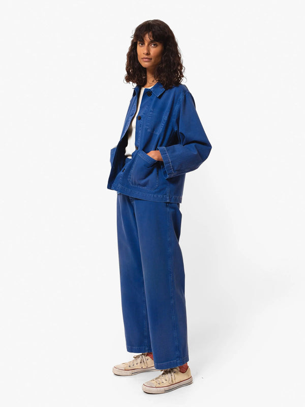 Lovis Herringbone Denim Jacket - Nudie Jeans