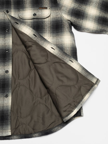 Glenn Padded Shirt (Shadow Checkered) - Nudie Jeans
