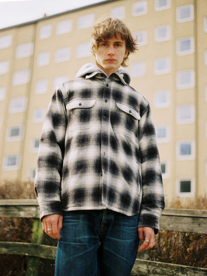 Glenn Padded Shirt (Shadow Checkered) - Nudie Jeans