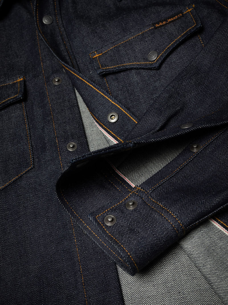 George Ace Selvage Denim Shirt - Nudie Jeans