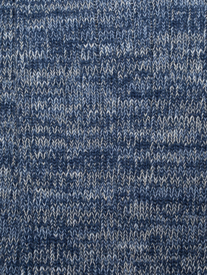 Rasmusson Mens Rib Sock /Dark Blue