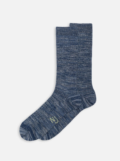 Rasmusson Mens Rib Sock /Dark Blue