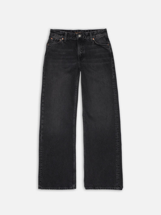 Wide Heidi Slow Black - Nudie Jeans