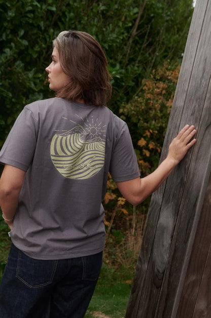 WAVE BP WOMEN'S CLASSIC T-SHIRT HEATHER LILAC - RES-RES