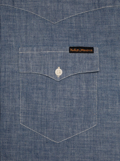 Lance Kortærmet Skjorte - Nudie Jeans