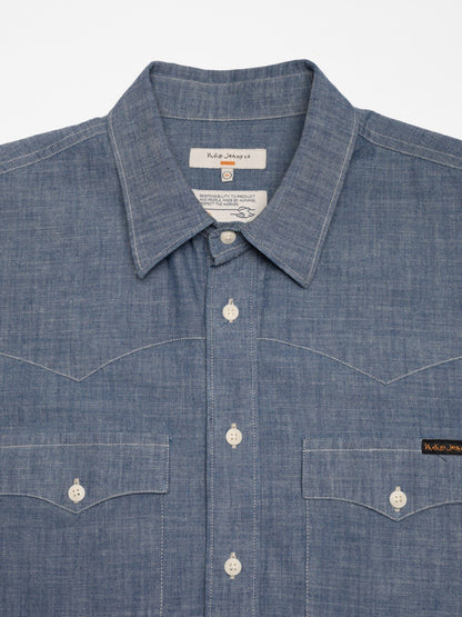 Lance Kortærmet Skjorte - Nudie Jeans