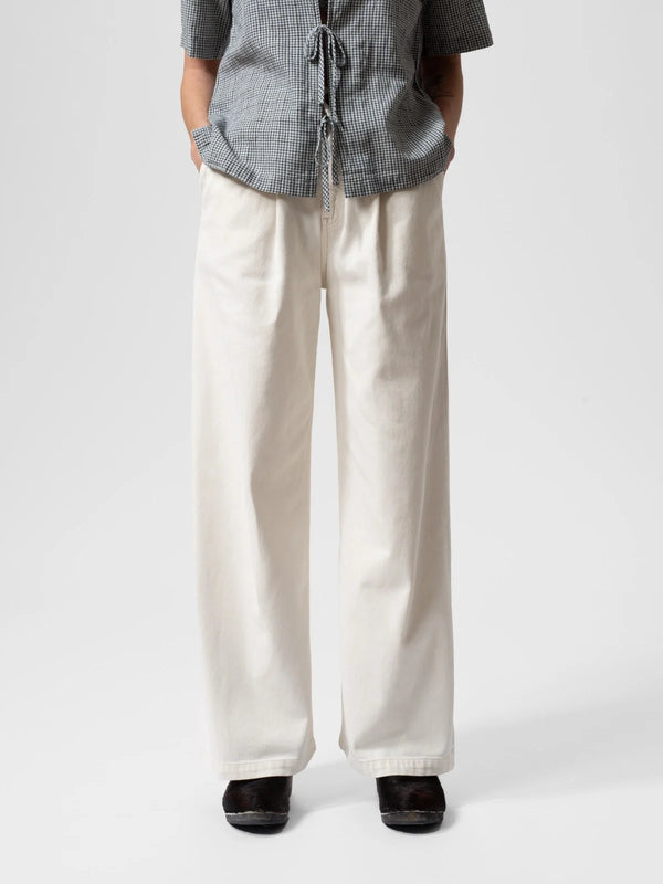 Gullan Workwear Pants (Ivory) - Nudie Jeans