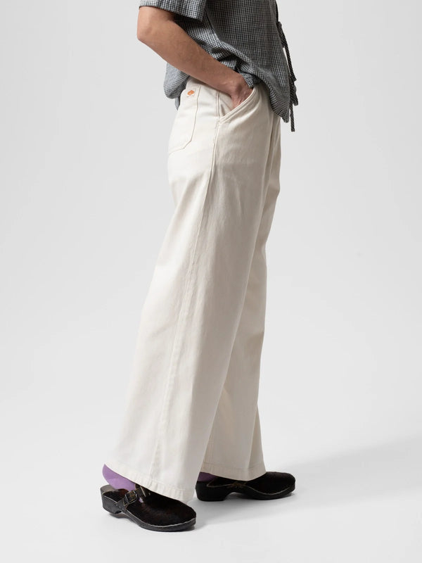 Gullan Workwear Pants (Ivory) - Nudie Jeans