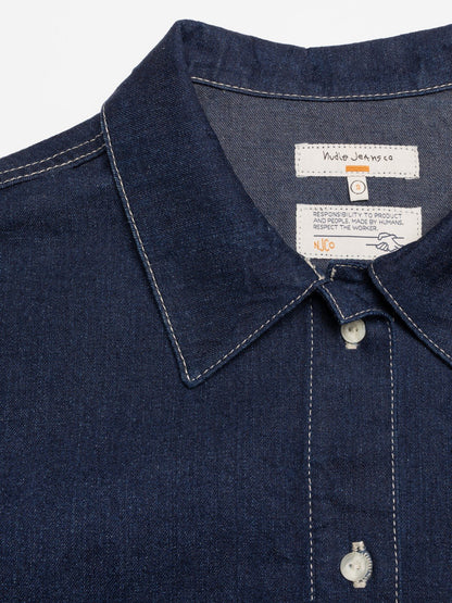 Lina Painter Denimskjorte - Nudie Jeans