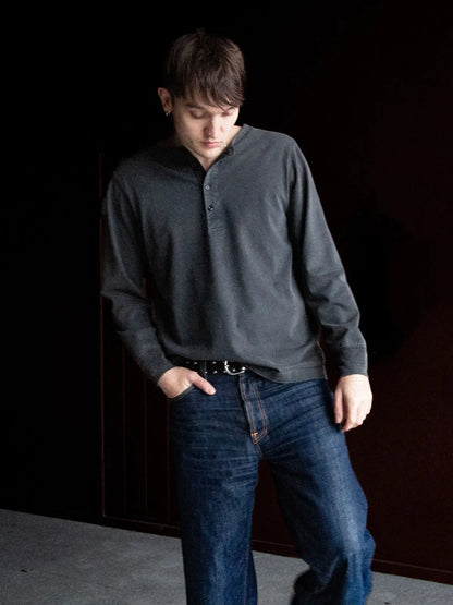 LS Henley Washed /Antracite