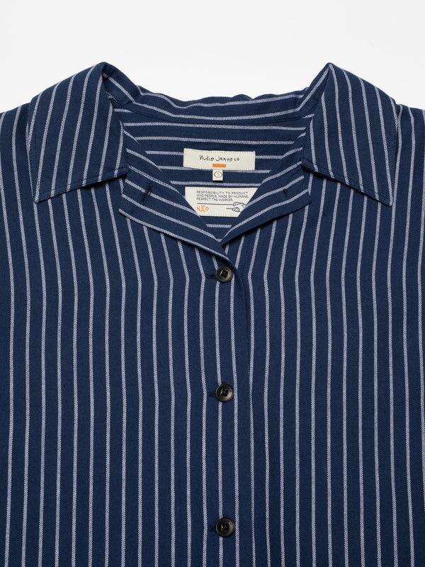 Jutta Striped Shirt - Nudie Jeans
