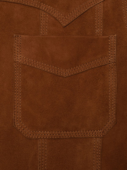 Peggy Suede Jacket Cognac - Nudie Jeans - RES-RES