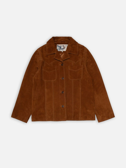 Peggy Suede Jacket Cognac - Nudie Jeans - RES-RES