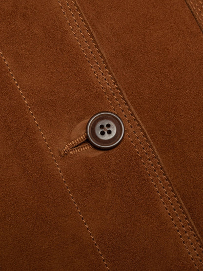 Peggy Suede Jacket Cognac - Nudie Jeans - RES-RES