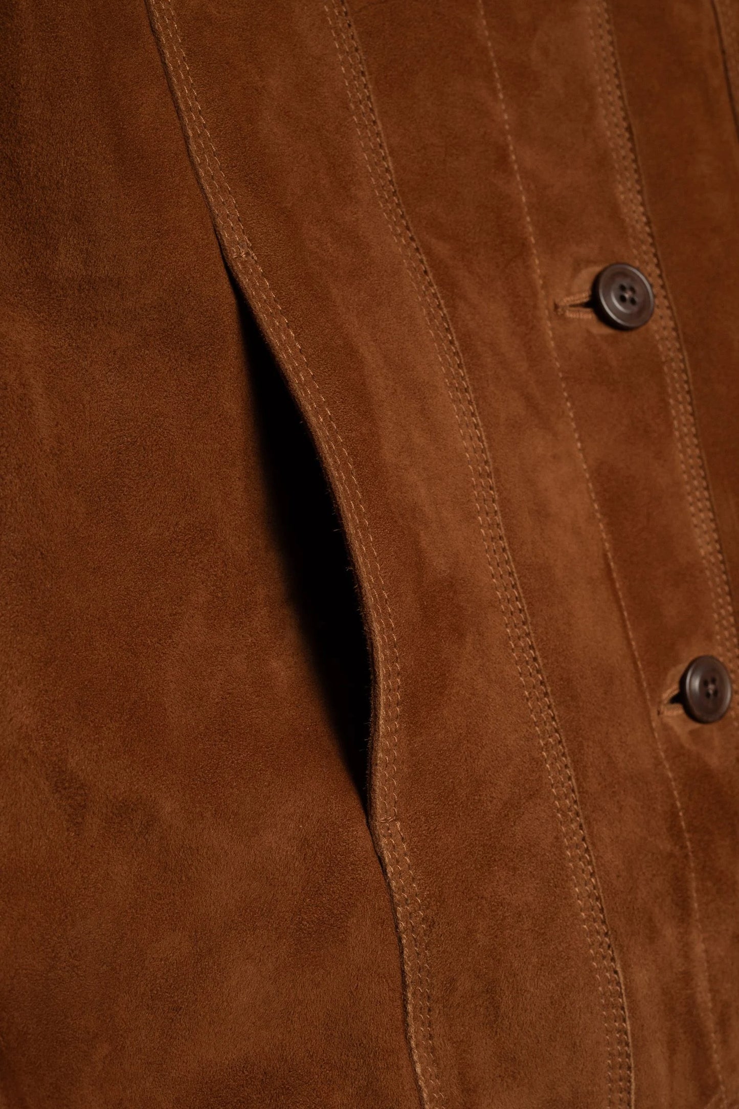Peggy Suede Jacket Cognac - Nudie Jeans - RES-RES