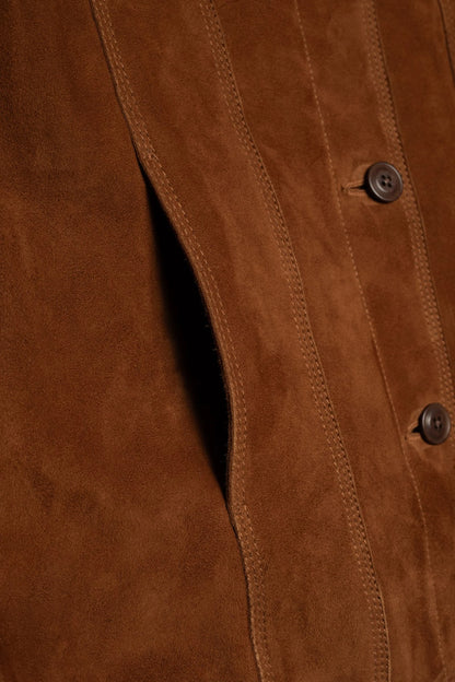 Peggy Suede Jacket Cognac - Nudie Jeans - RES-RES