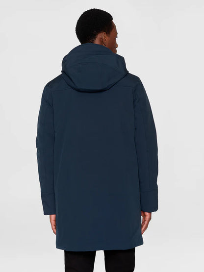 Climate Shell-jakke (Total Eclipse) - Knowledge Cotton Apparel