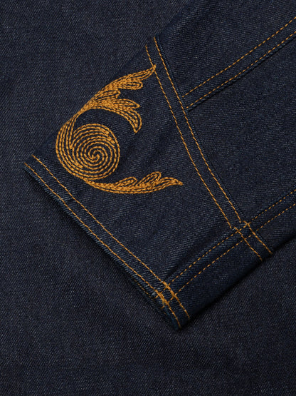 Kelly Western Jacket Embroidery - Nudie Jeans