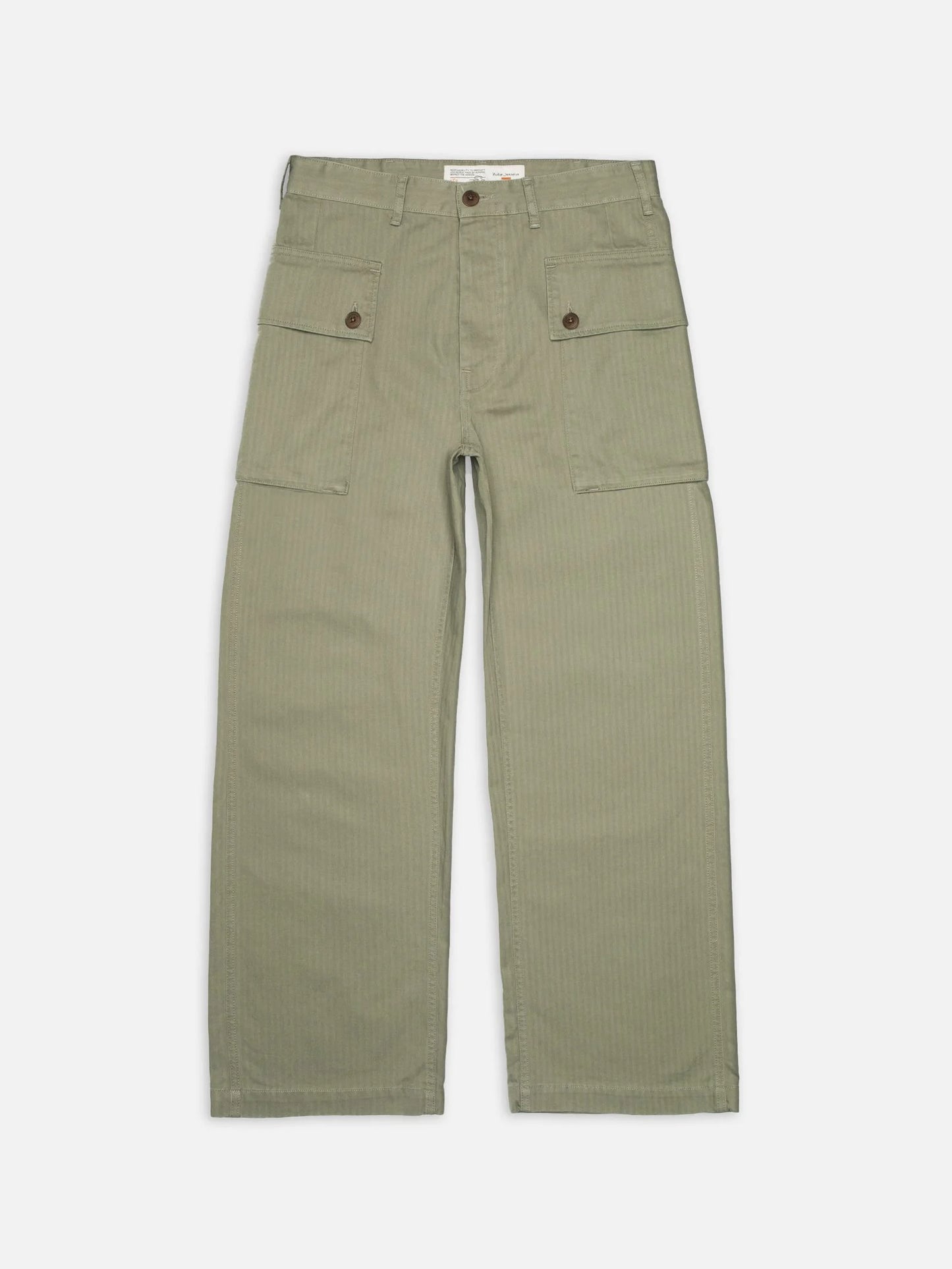 Loud Larry Pants (Pale Green) - Nudie Jeans - RES-RES