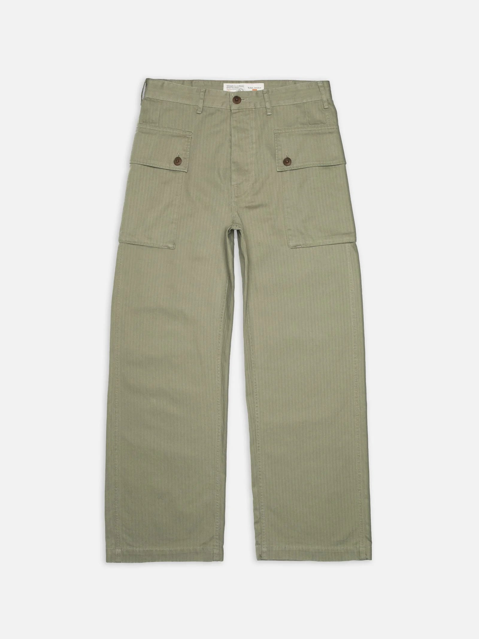 Loud Larry Pants (Pale Green) - Nudie Jeans - RES-RES
