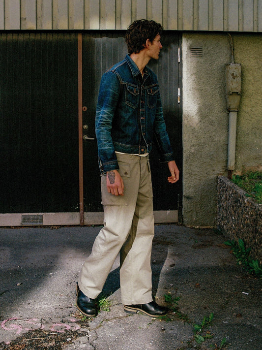 Loud Larry Pants (Pale Green) - Nudie Jeans - RES-RES