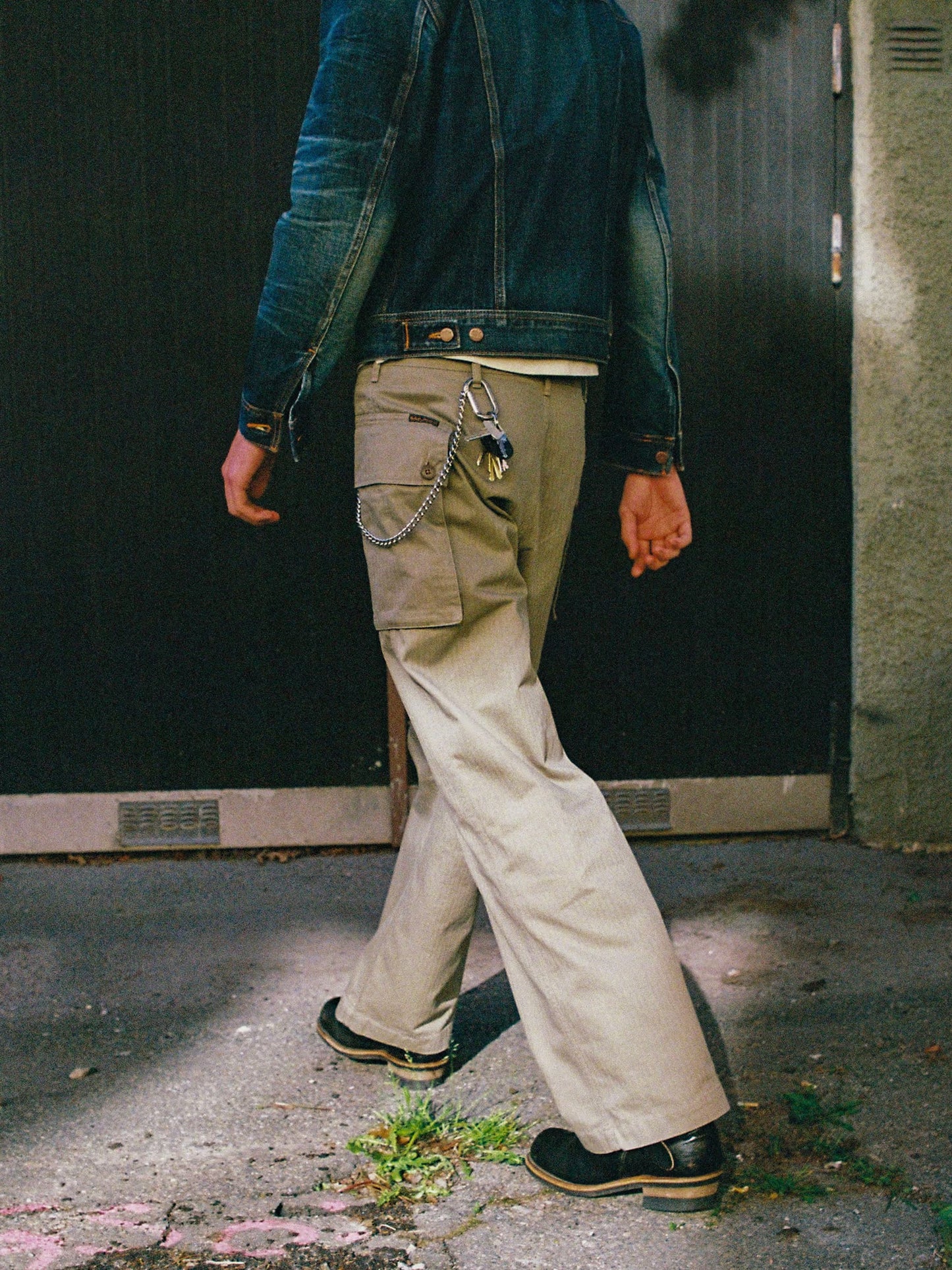 Loud Larry Pants (Pale Green) - Nudie Jeans - RES-RES