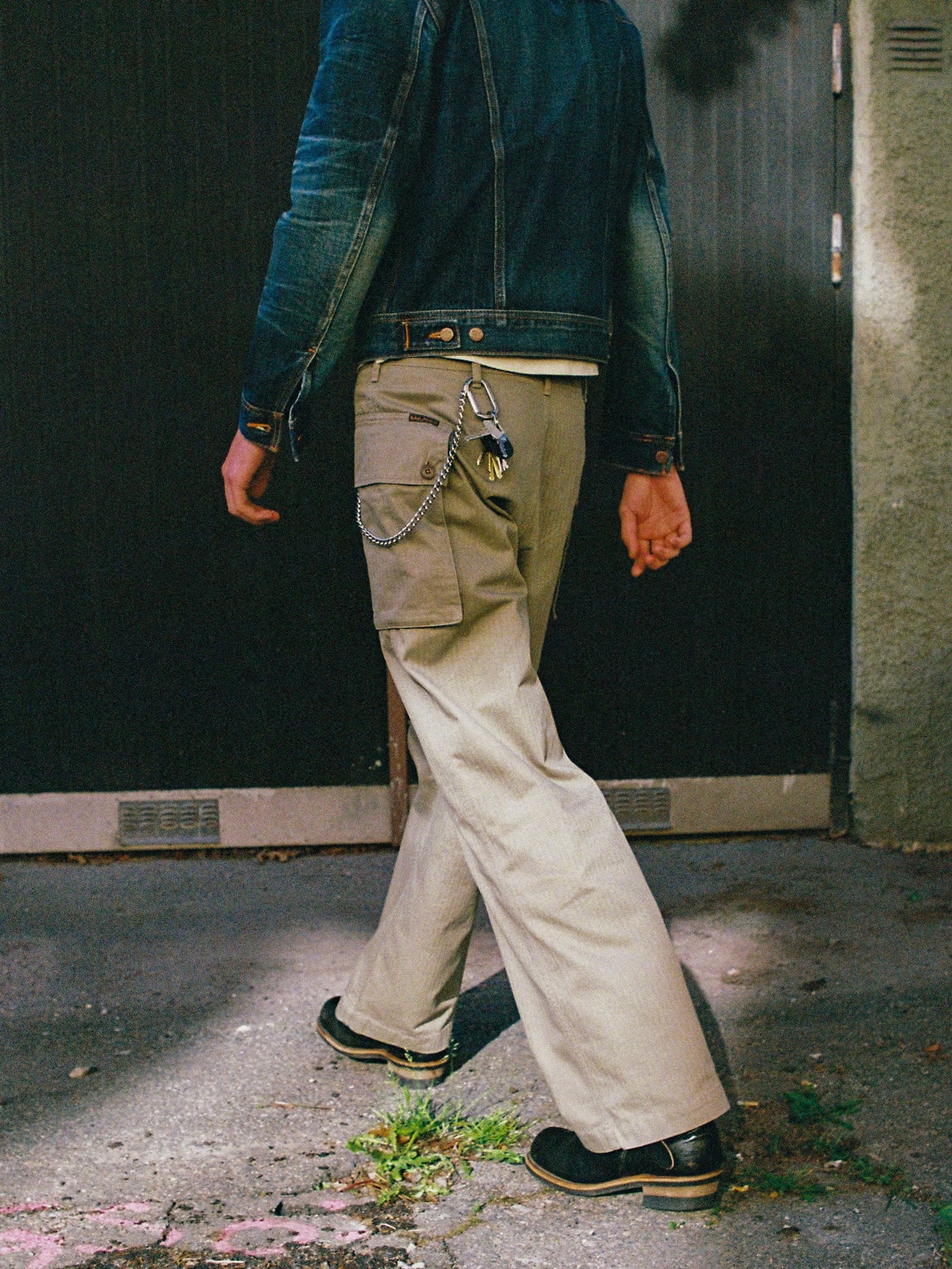 Loud Larry Pants (Pale Green) - Nudie Jeans - RES-RES