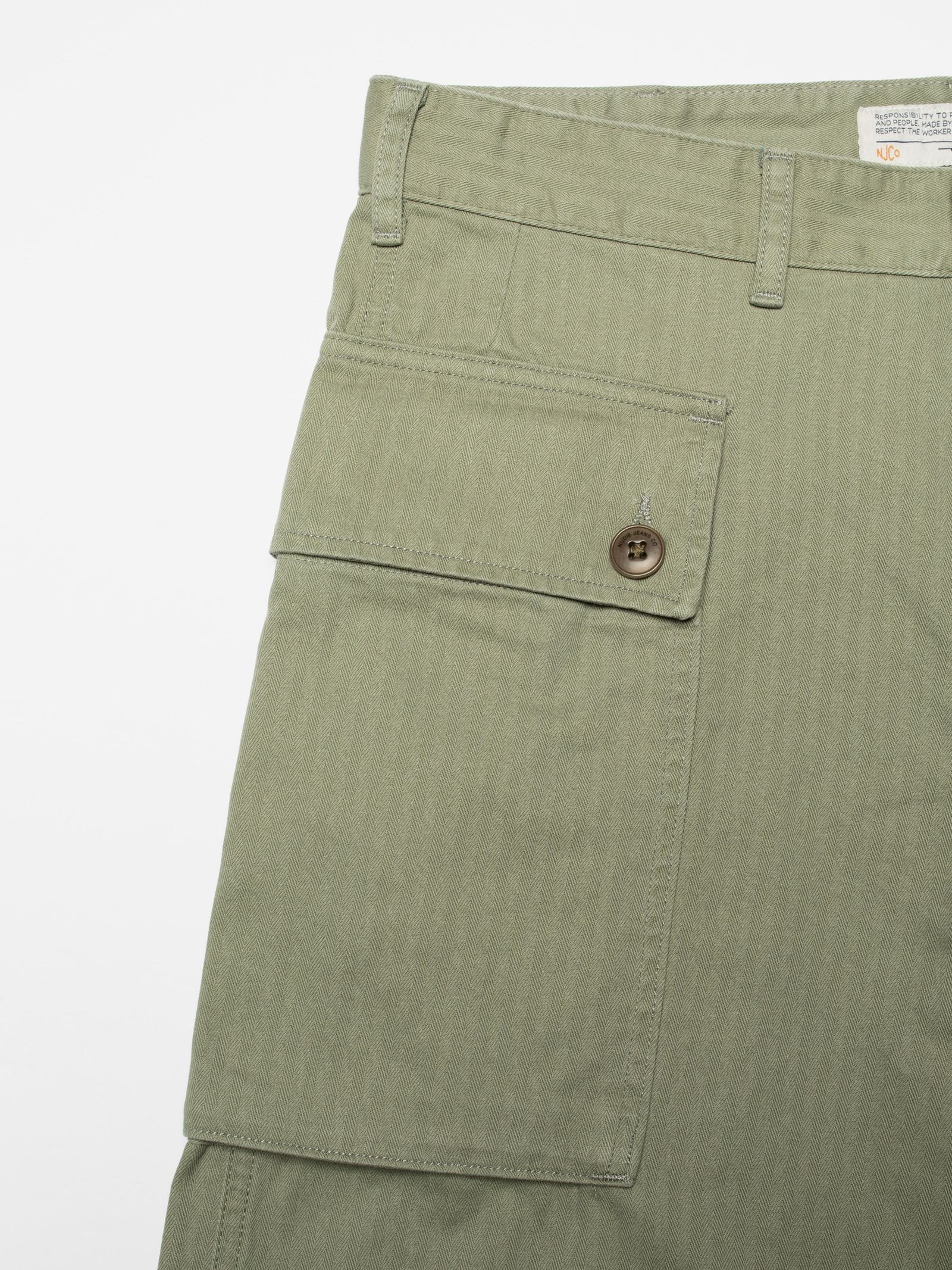 Loud Larry Pants (Pale Green) - Nudie Jeans - RES-RES