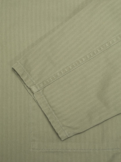 Buddy Chore Jacket Herringbone (Pale Green) - Nudie Jeans - RES-RES