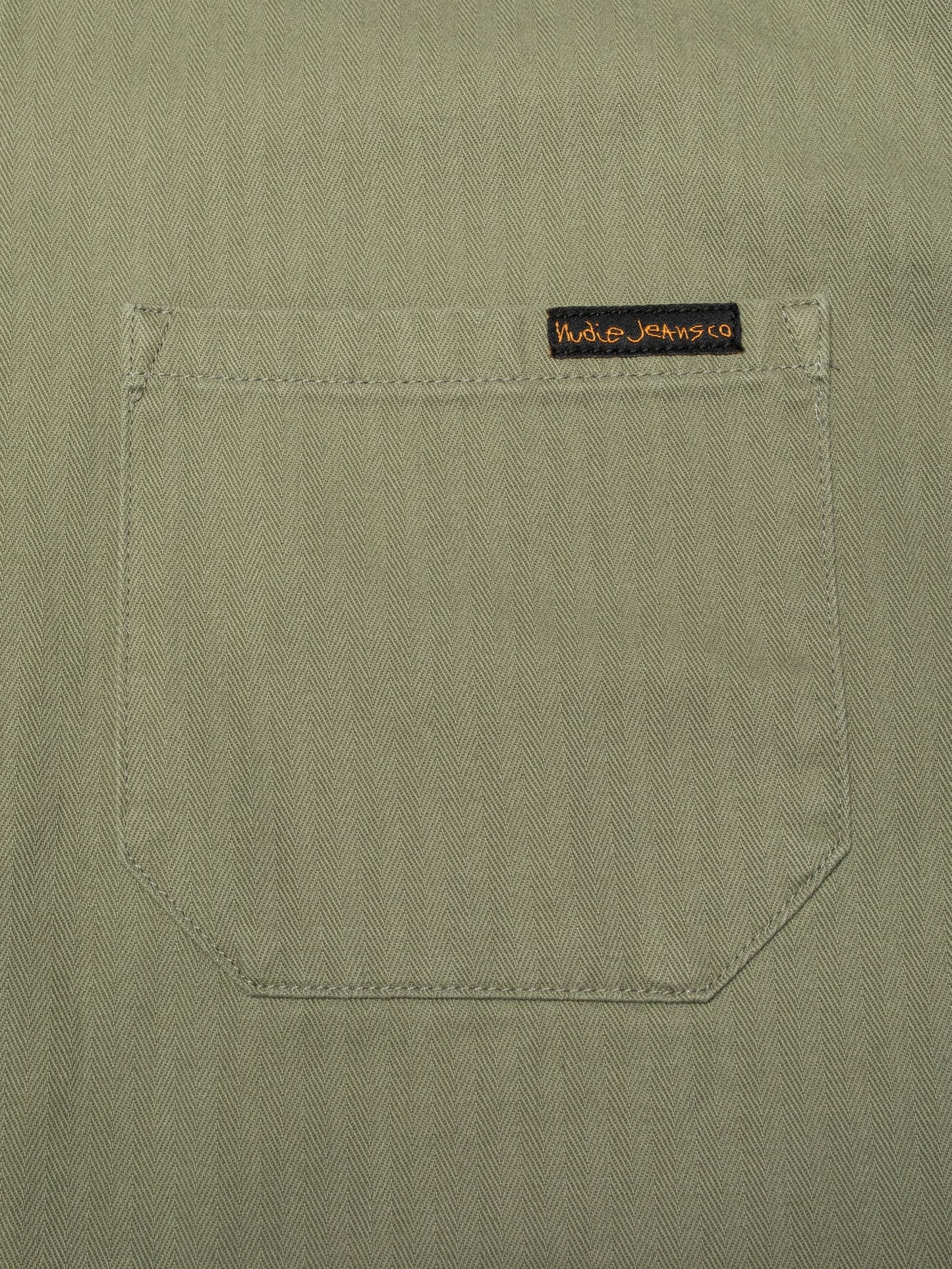 Buddy Chore Jacket Herringbone (Pale Green) - Nudie Jeans - RES-RES