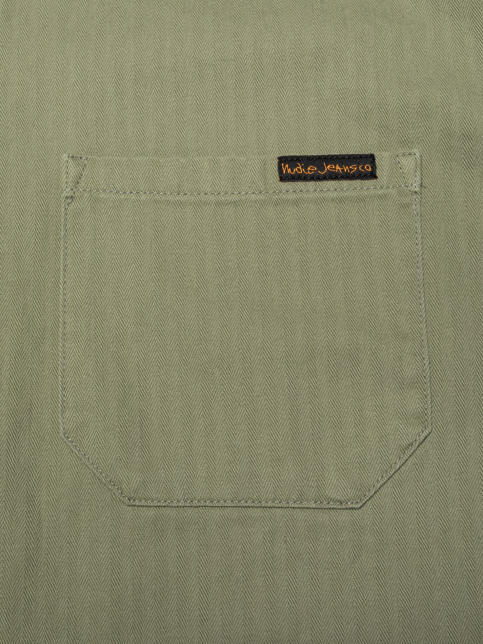 Buddy Chore Jacket Herringbone (Pale Green) - Nudie Jeans - RES-RES