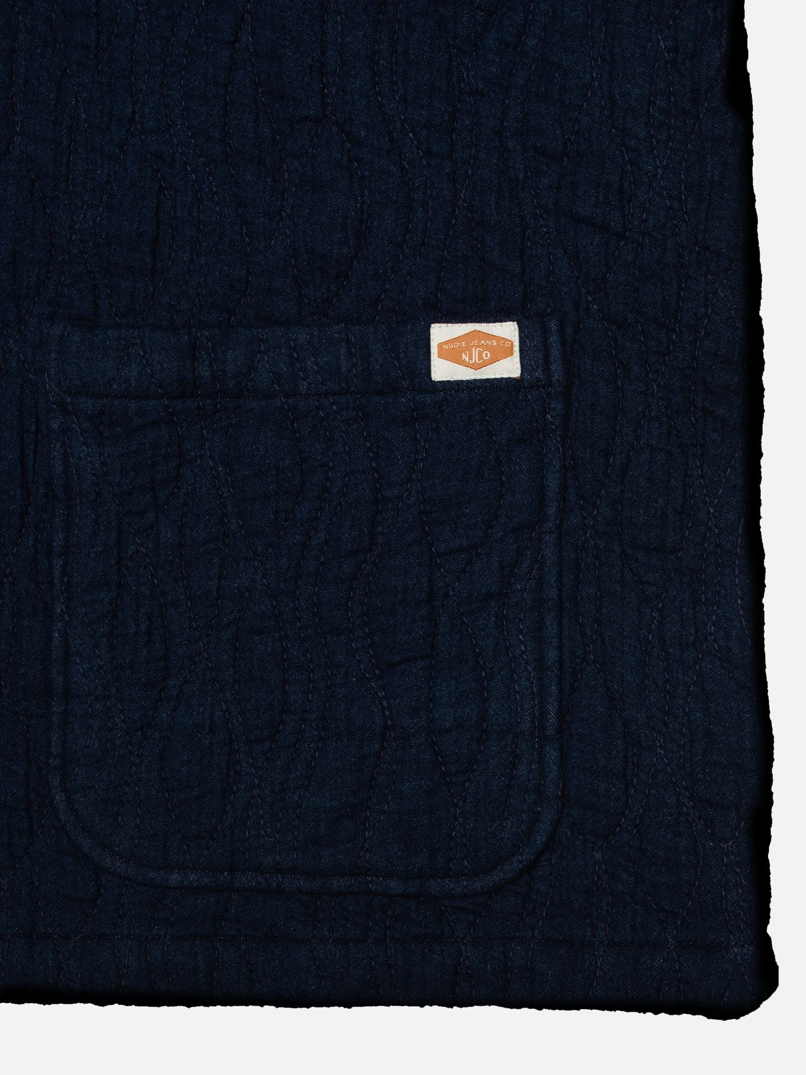 Sandra Jacket Indigo Quilt - Nudie Jeans - RES-RES